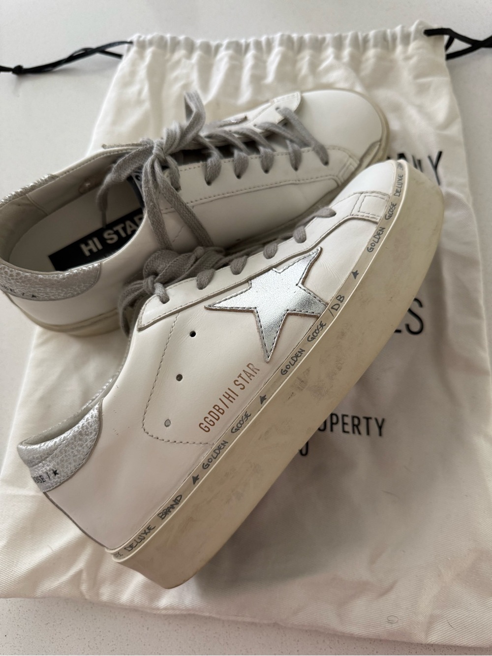 Golden Goose Hi Star Platform Sneaker